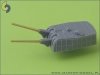 Master SM-350-031 IJN Takao (1942) armament - 20cm (10pcs), 12,7cm (8pcs) barrels (with recoil cylinders)